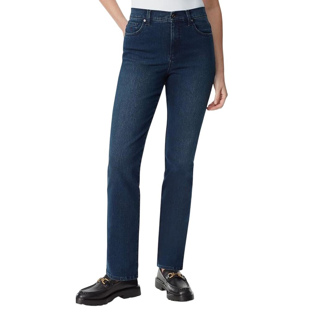 Gloria Vanderbilt Amanda Classic High Rise Jeans, Medium Wash, Women's Size 12